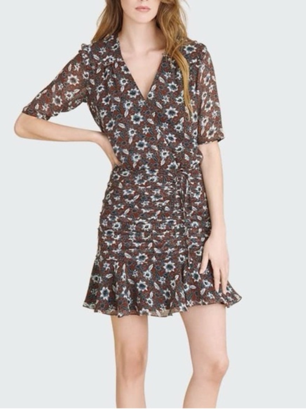 Veronica Beard Anjali Floral Dress